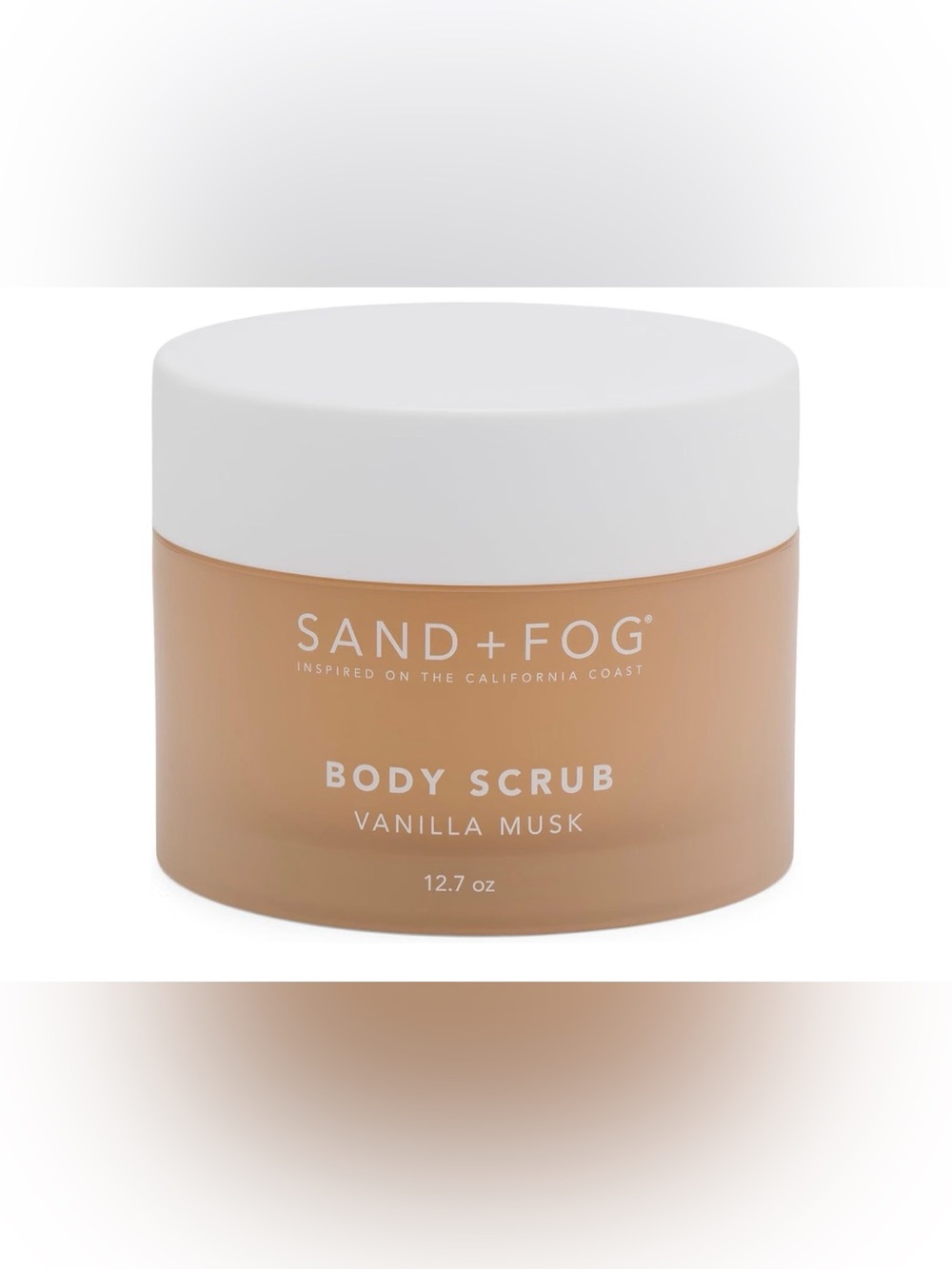 Sand + Fog Vanilla Musk Body Scrub 12.7 oz jumbo size